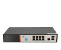 Extralink Przełącznik zarządzalny Victor EX-2500G-10MPS 8x10/100/1000M TX z POE AT/AF EX.8222 - 454700 - zdjęcie 1
